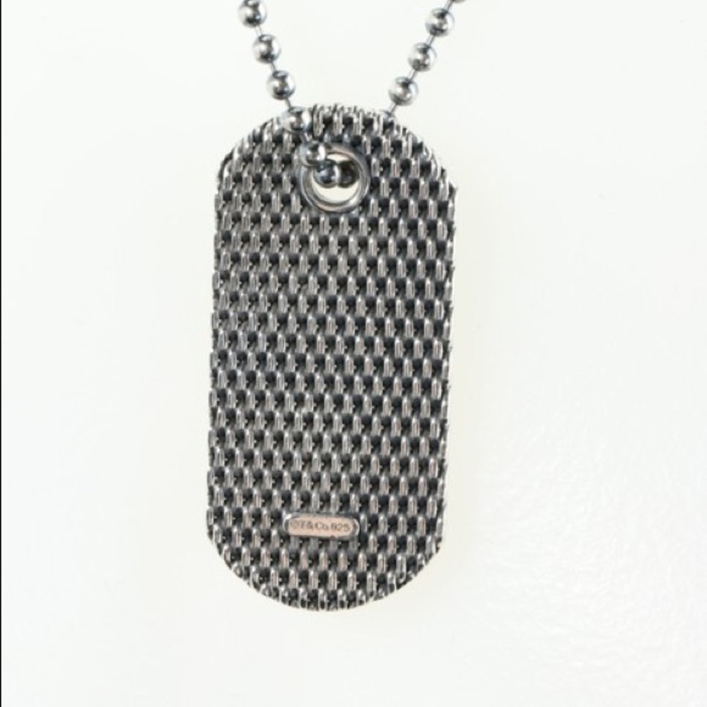 Tiffany &  Co retired dog tag